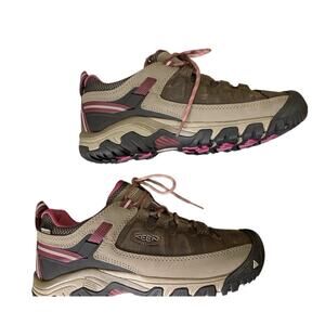 Keen Womens Shoes Size 9.5 Targhee III Outdoors Hiking Shoes New Weissberry Pink